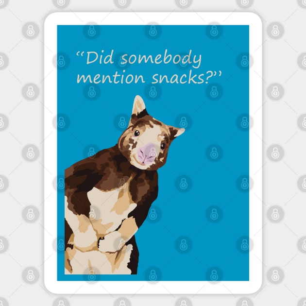 Did somebody mention snacks? Sticker by GeoCreate